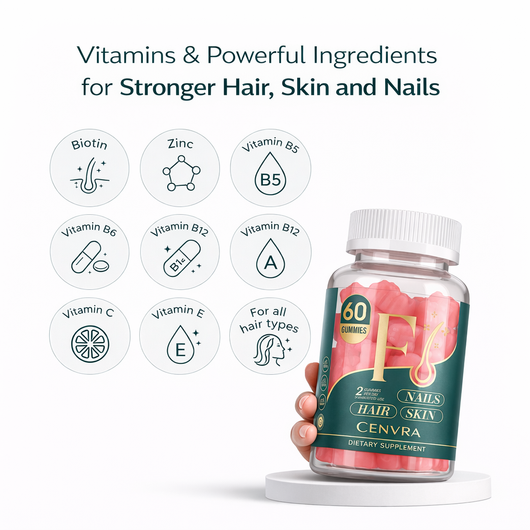 Cenvra Hair Vitamin Gummies