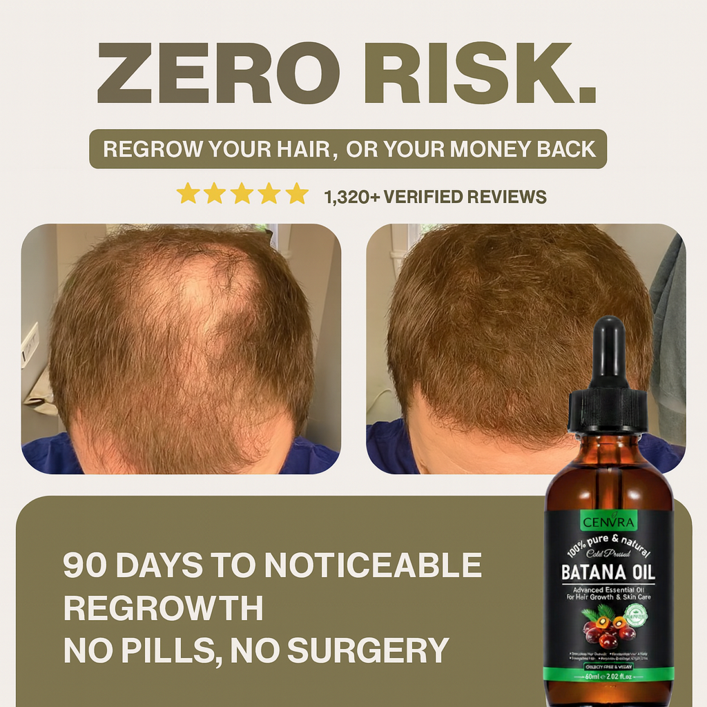 Cenvra™ Batana Oil - Regrow Your Hair in 120 Days